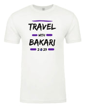 Travel with Bakari T-shirt
