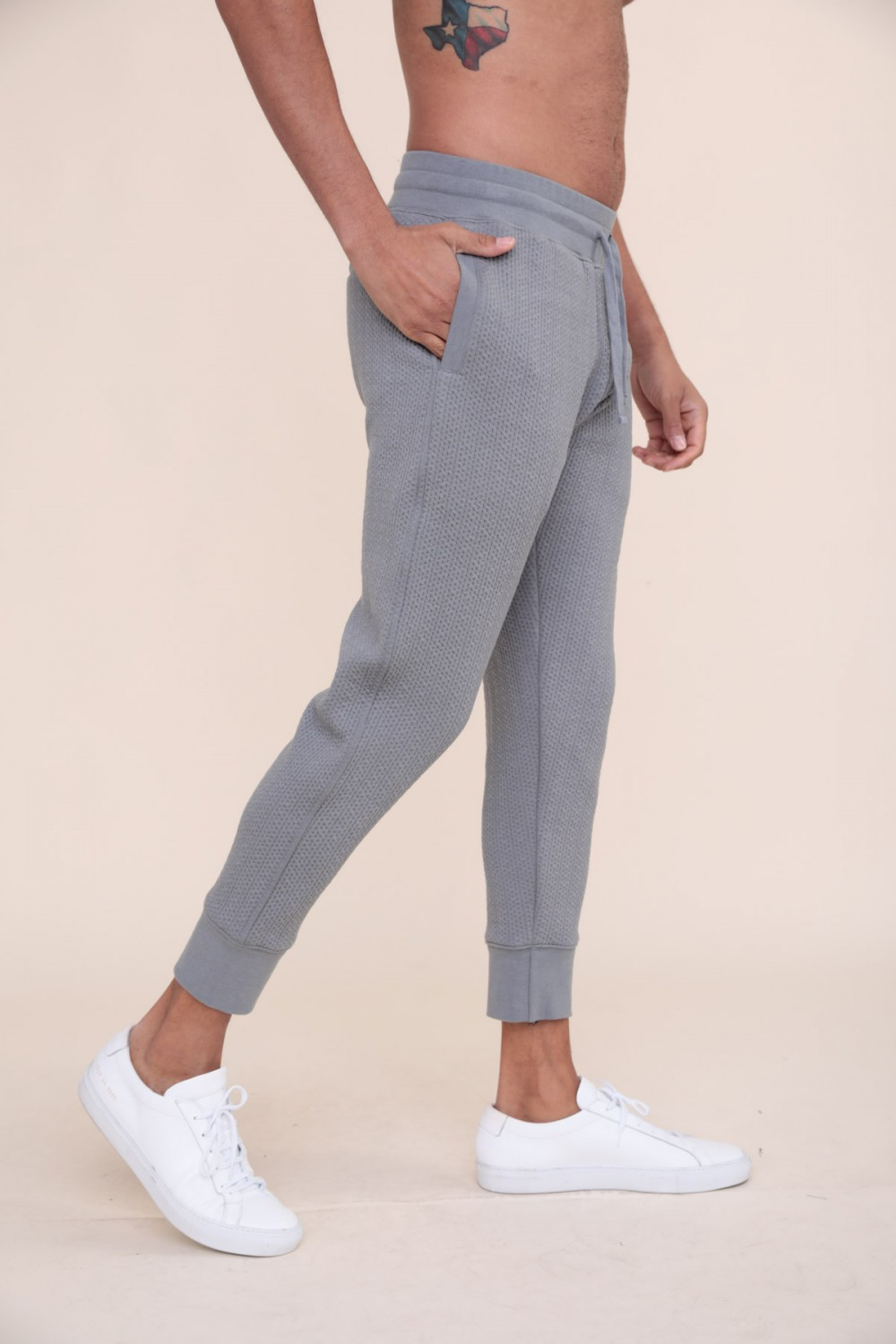 Quilted Joggers