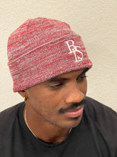 Marled Beanie - Charcoal/Silver; Charcoal/Black; Red/White; Navy/White